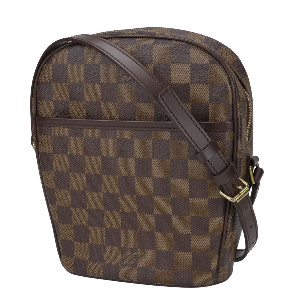 Louis Vuitton N51294 Damier Ebene Ipanema PM Shoulder Bag
