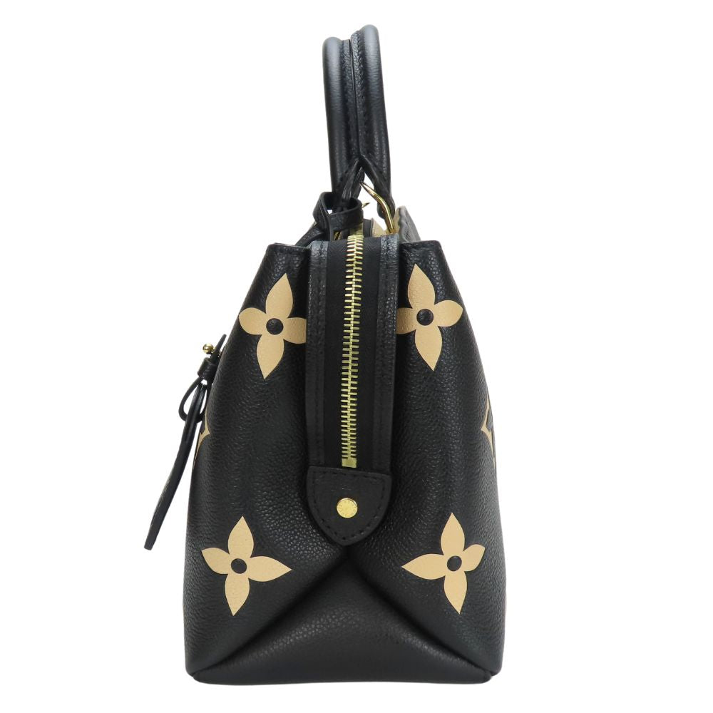 Louis Vuitton M58913 Ann Platt Noir Petit Monogram Handbag