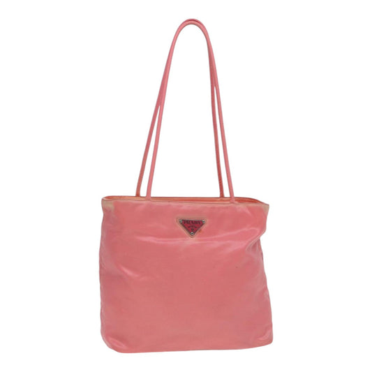 Prada Tote Bag Auth Nylon Pink Pink Auth 84547