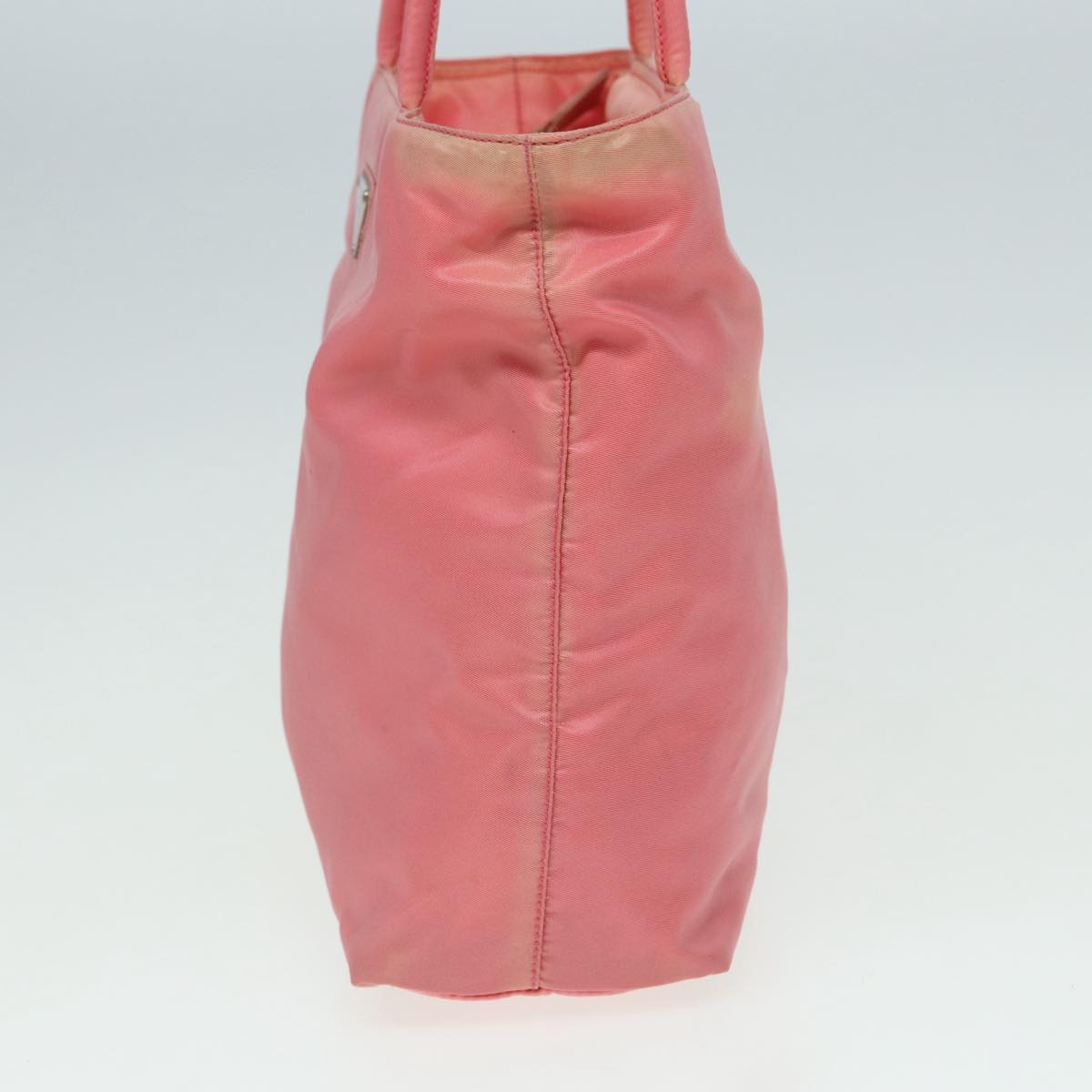 Prada Tote Bag Auth Nylon Pink Pink Auth 84547