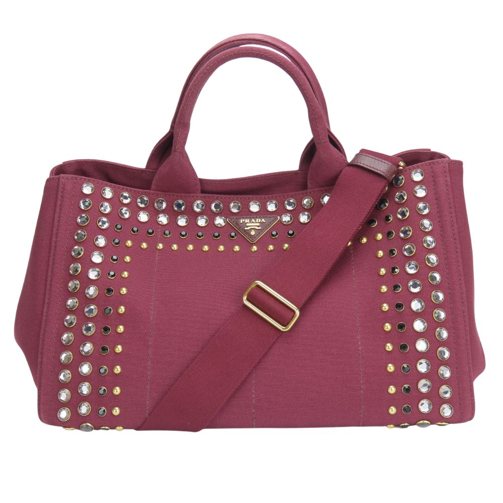 Tote Bag Amarrant Studs Canapa Women Canvas