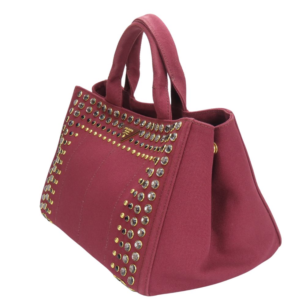 Prada Canapa 2Way Tote Bag Canvas 2Way Tote Bag