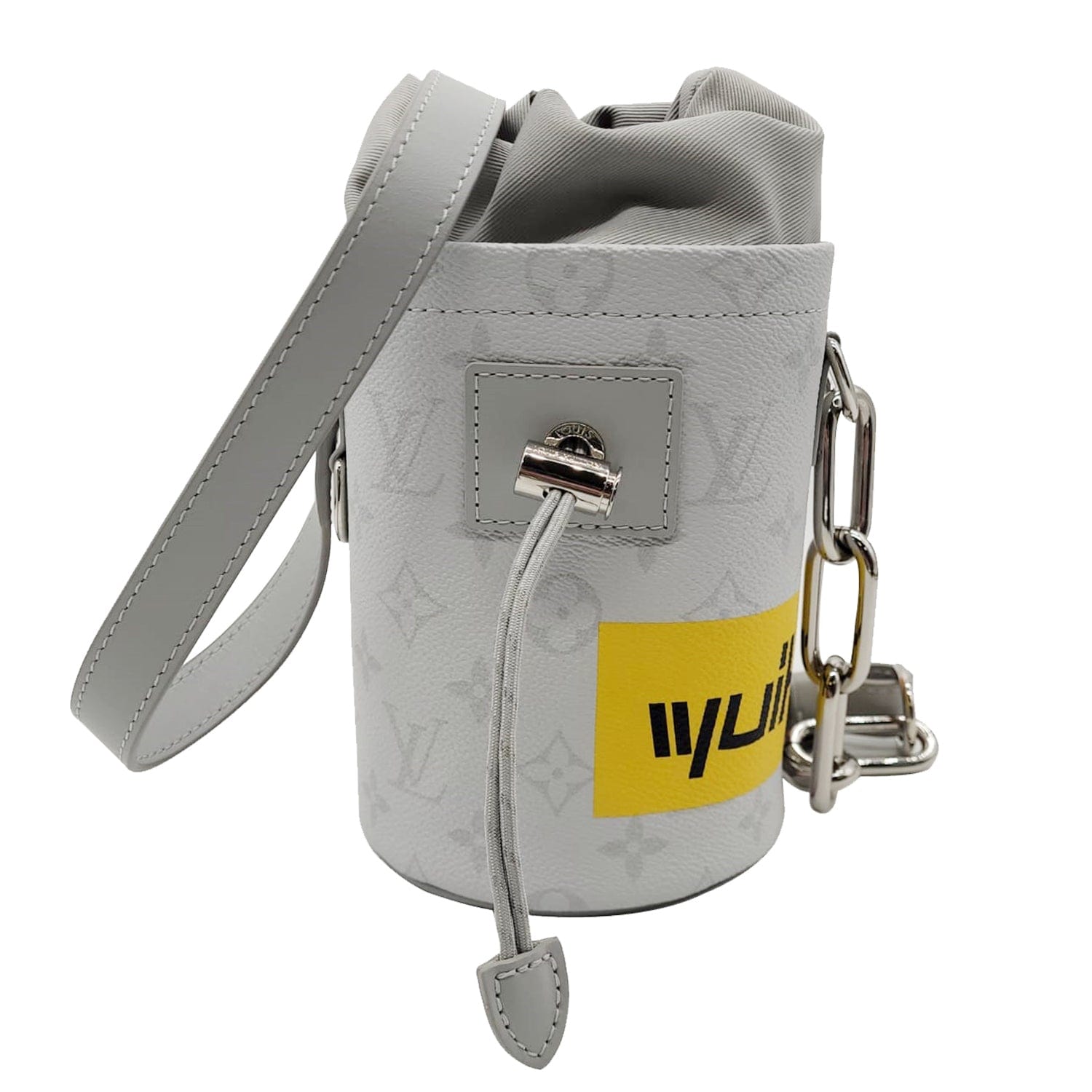 Louis Chalk Nano Crossbody Bag Canvas Monogram