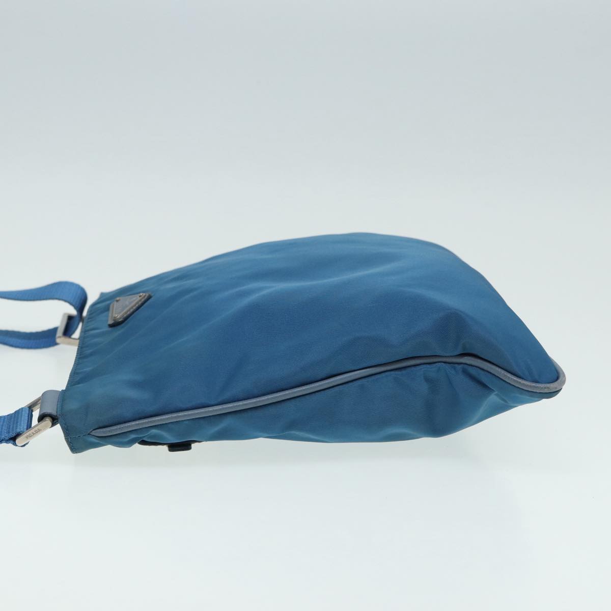 Prada Shoulder Bag Auth Nylon Blue