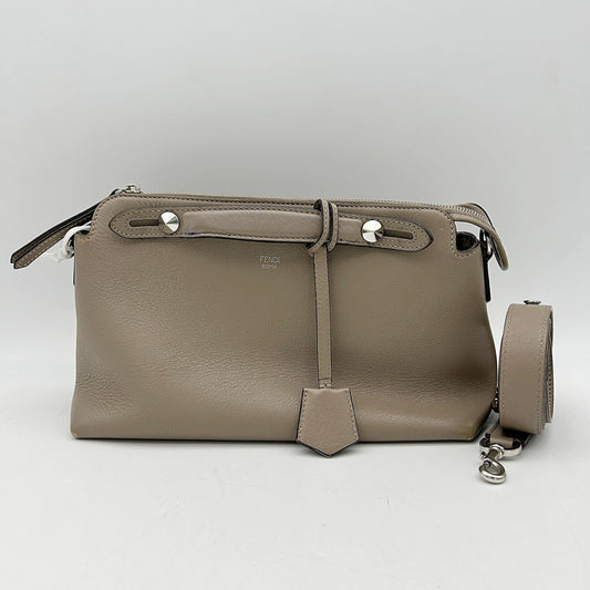 Dolce By The Way Boston Bag Tortora Vitello Medium Handbag