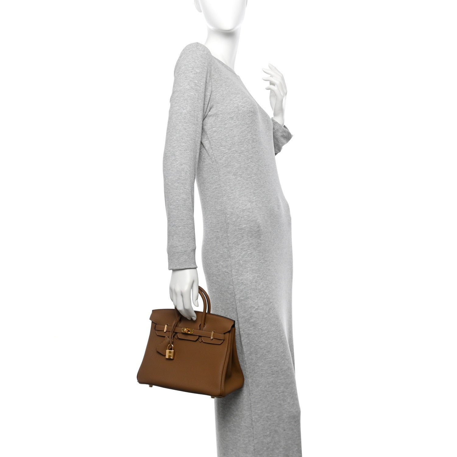 Hermes Togo Birkin Alezan Handbag Travel Bag