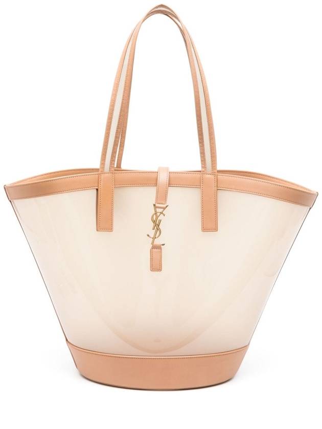 YSL Saint Laurent Luxury Trending Panier Tote Bag Oatmilk Medium