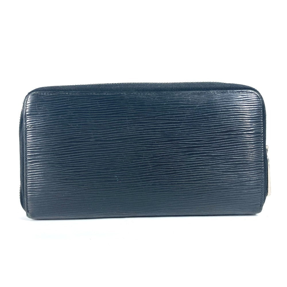 Louis Vuitton Long Purse M63852 Epi Leather Black Wallet Case