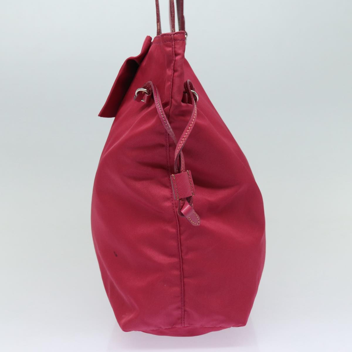 Prada Tote Bag Auth Nylon Pink