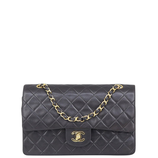 Chanel Classic Double 2 Series Handbag Black Medium Medium 22032021