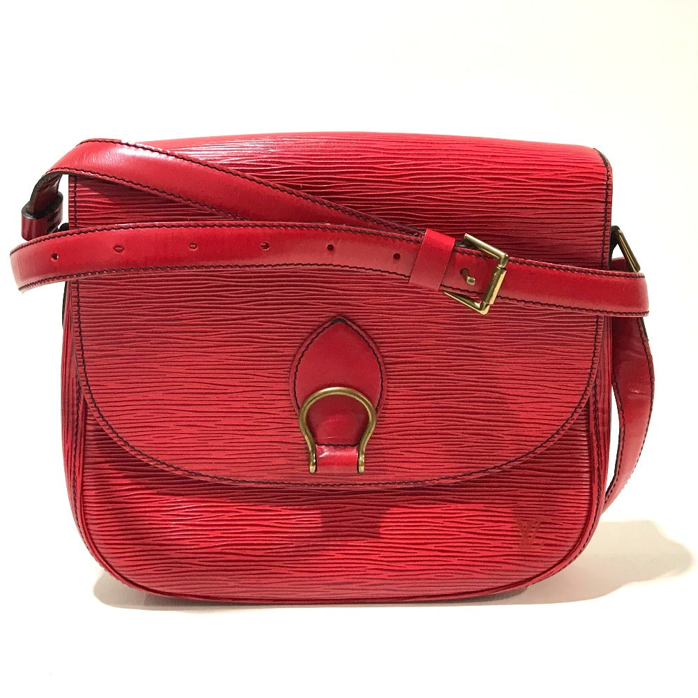 Louis Vuitton M52197 Epi Saint-Cloud Leather Red Shoulder Bag