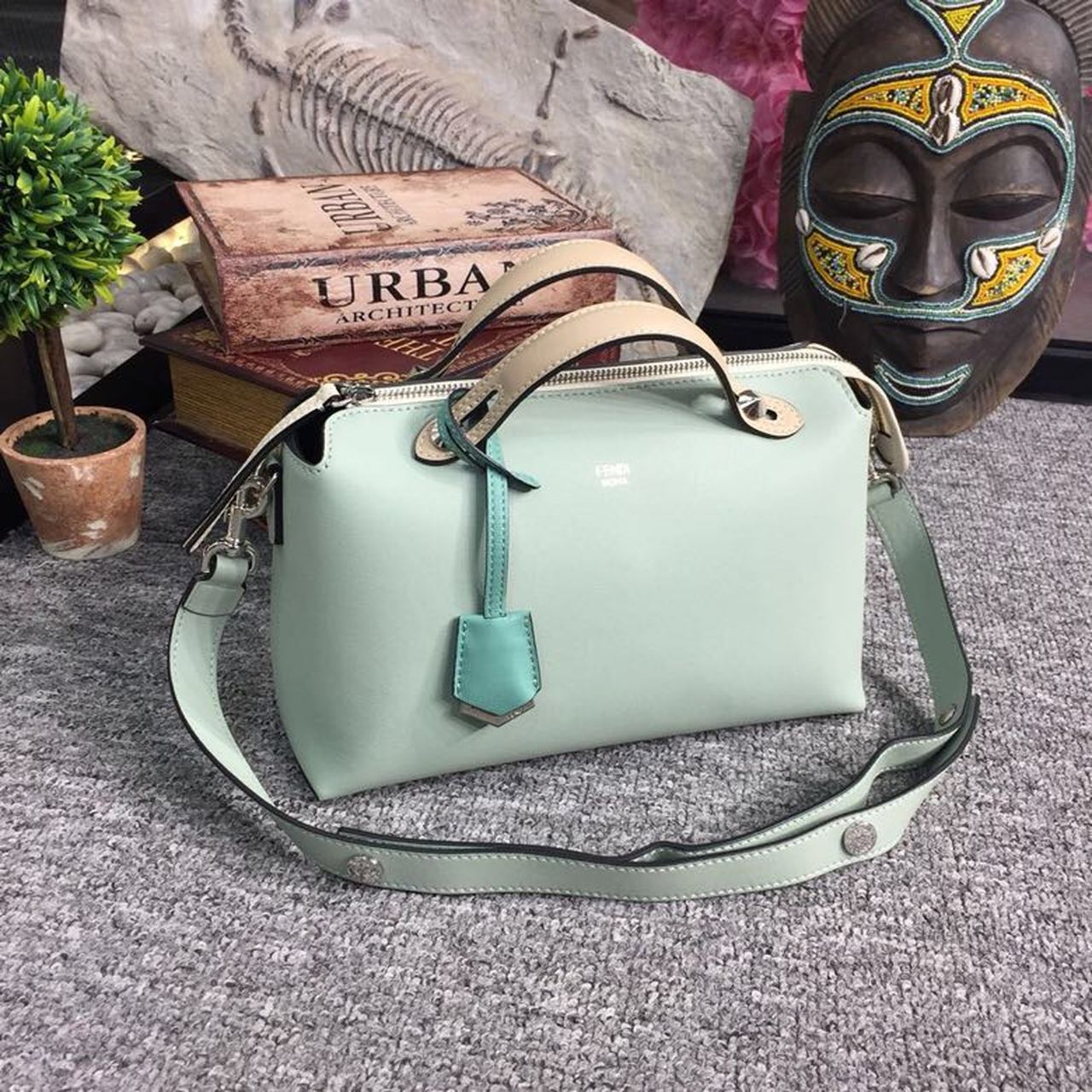 Fi By The Way Metop Qualityum Bag Green Crossbody Bag