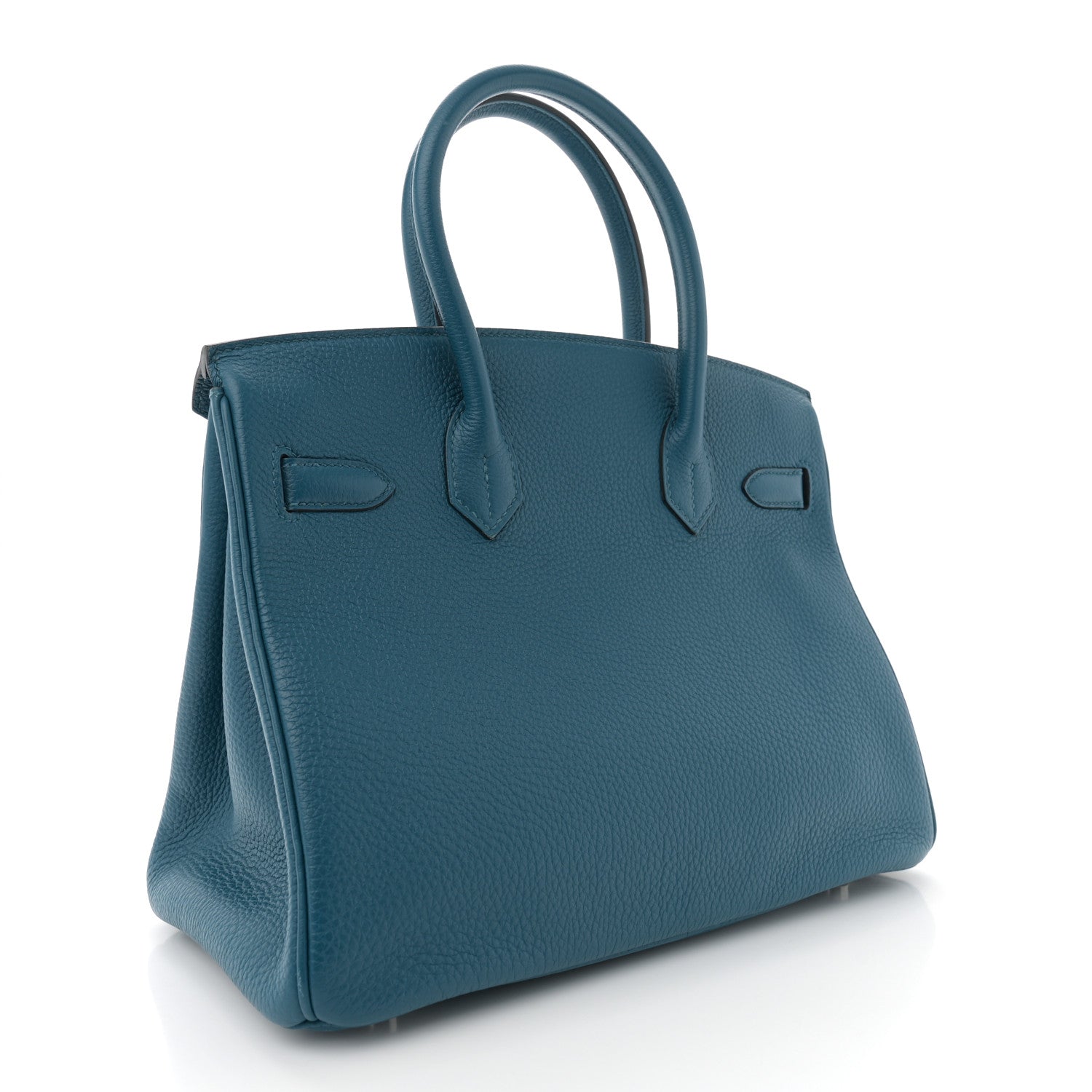 Hermes Togo Birkin Bleu De Galice Handbag Travel Bag