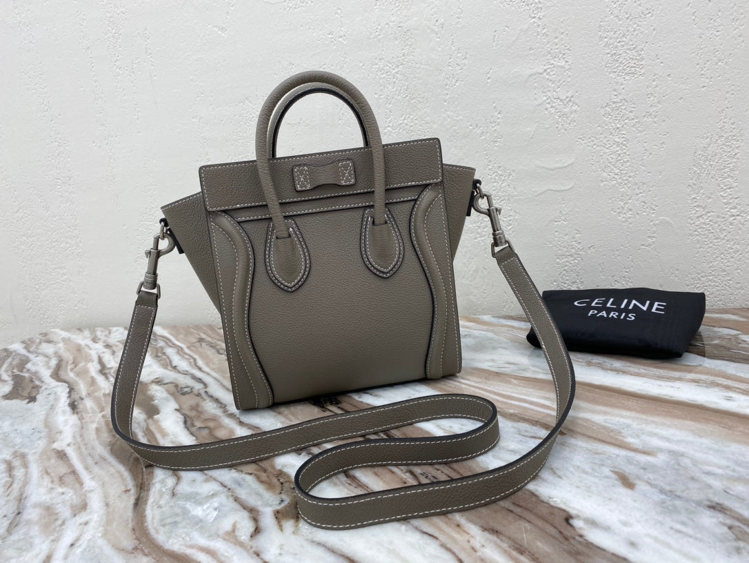 Gucci Top Quality Nano Lu age Bag In Brown Travel Bag 8In20Cm 6270