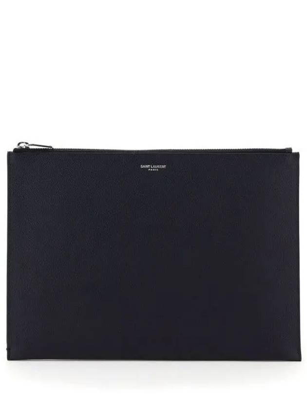 YSL Saint Laurent Saint Laurent Trending Classic Tablet Clutch Bag Black