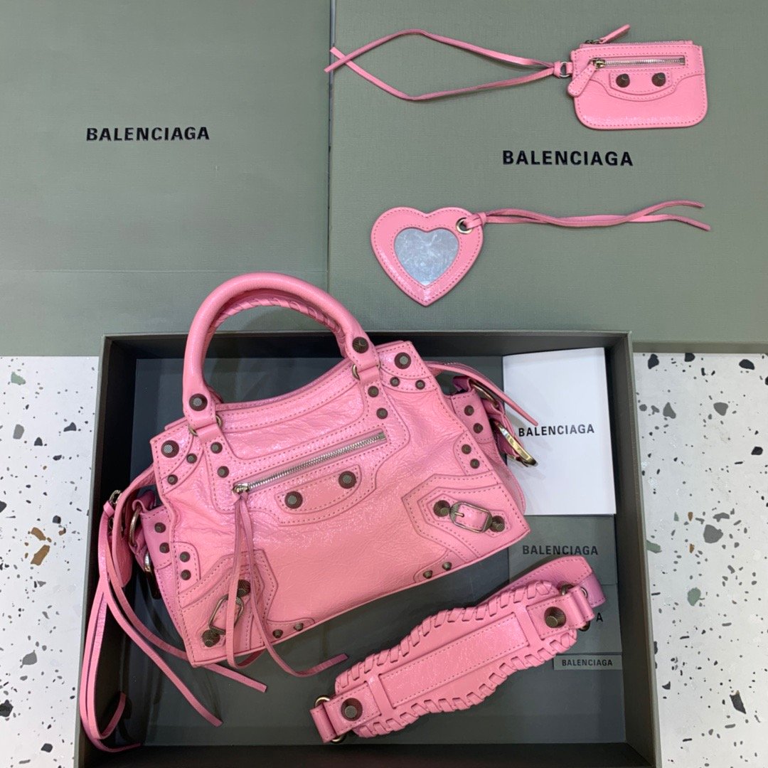 Top Quality Neo Cagole Xs Handbag In Pink Travel Bag 700940210B05812 3129