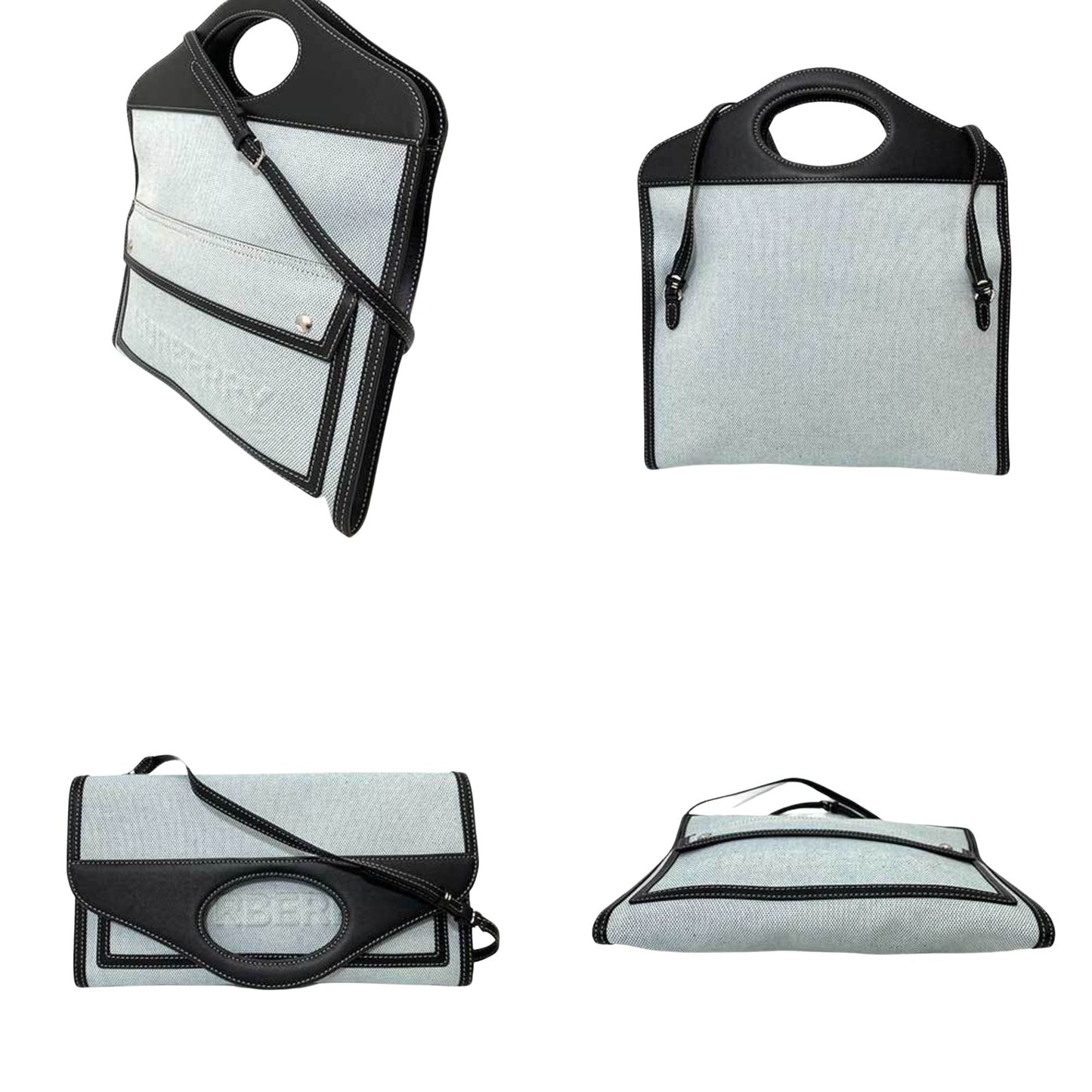 Burberry Luxury Pocket Bag Handbag Travel Bag