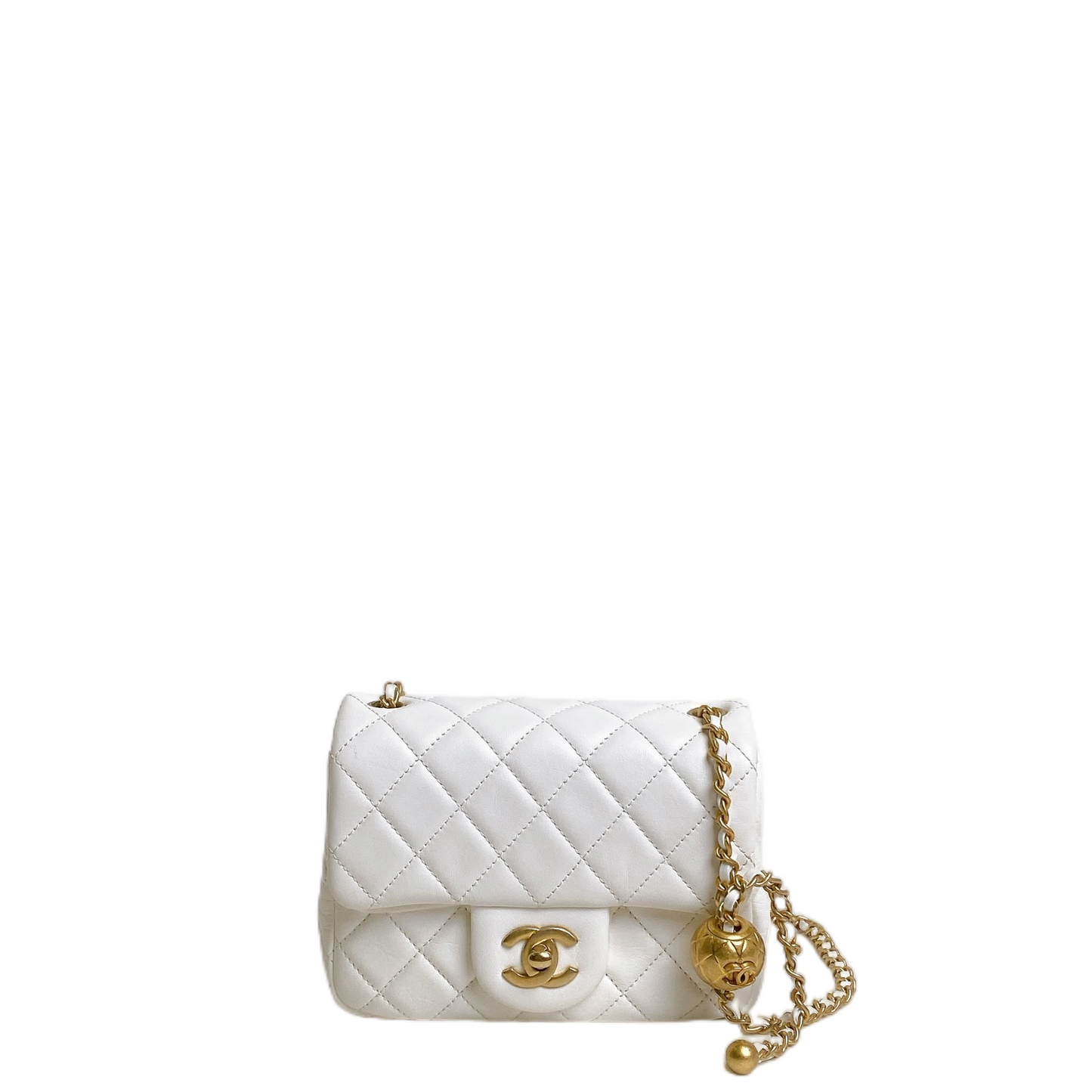 Chanel MINI SQUARE PEARL Accessory