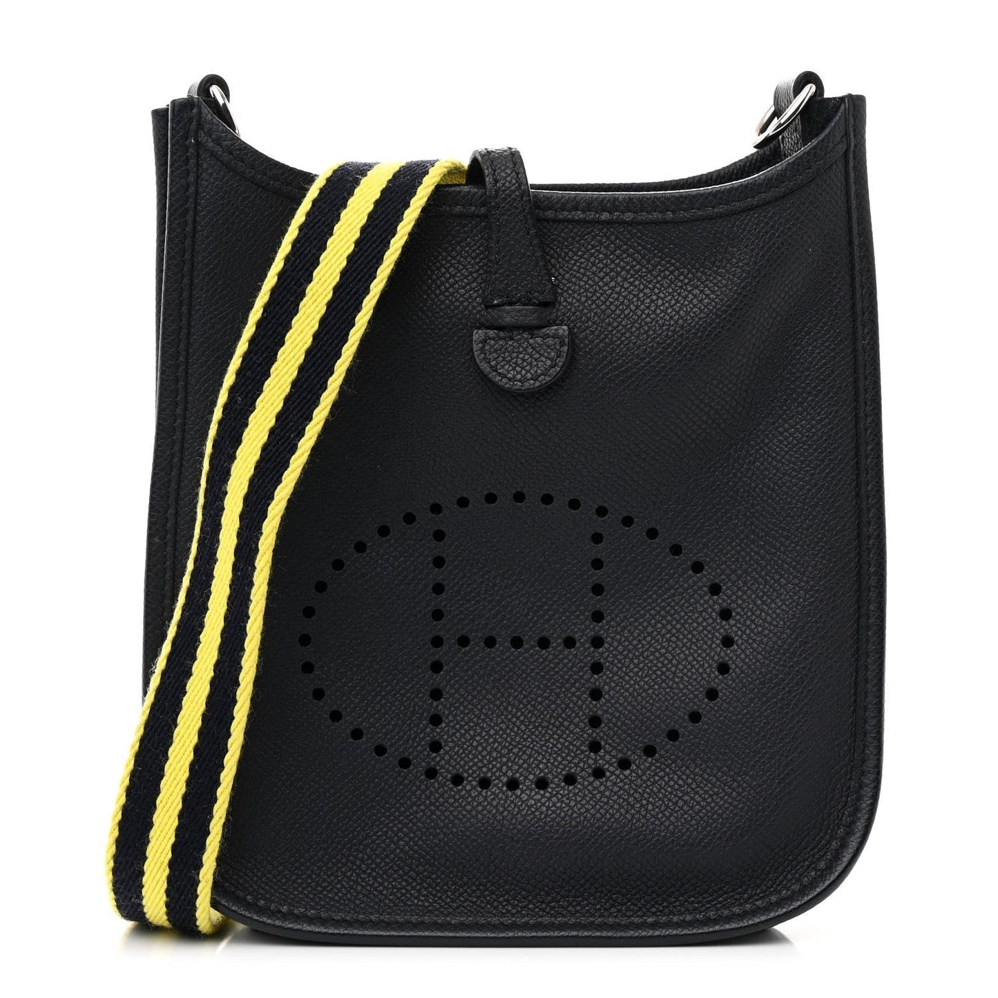 Hermes Epsom Amazone Evelyne Tpm Bleu Indigo Lime Handbag Travel Bag