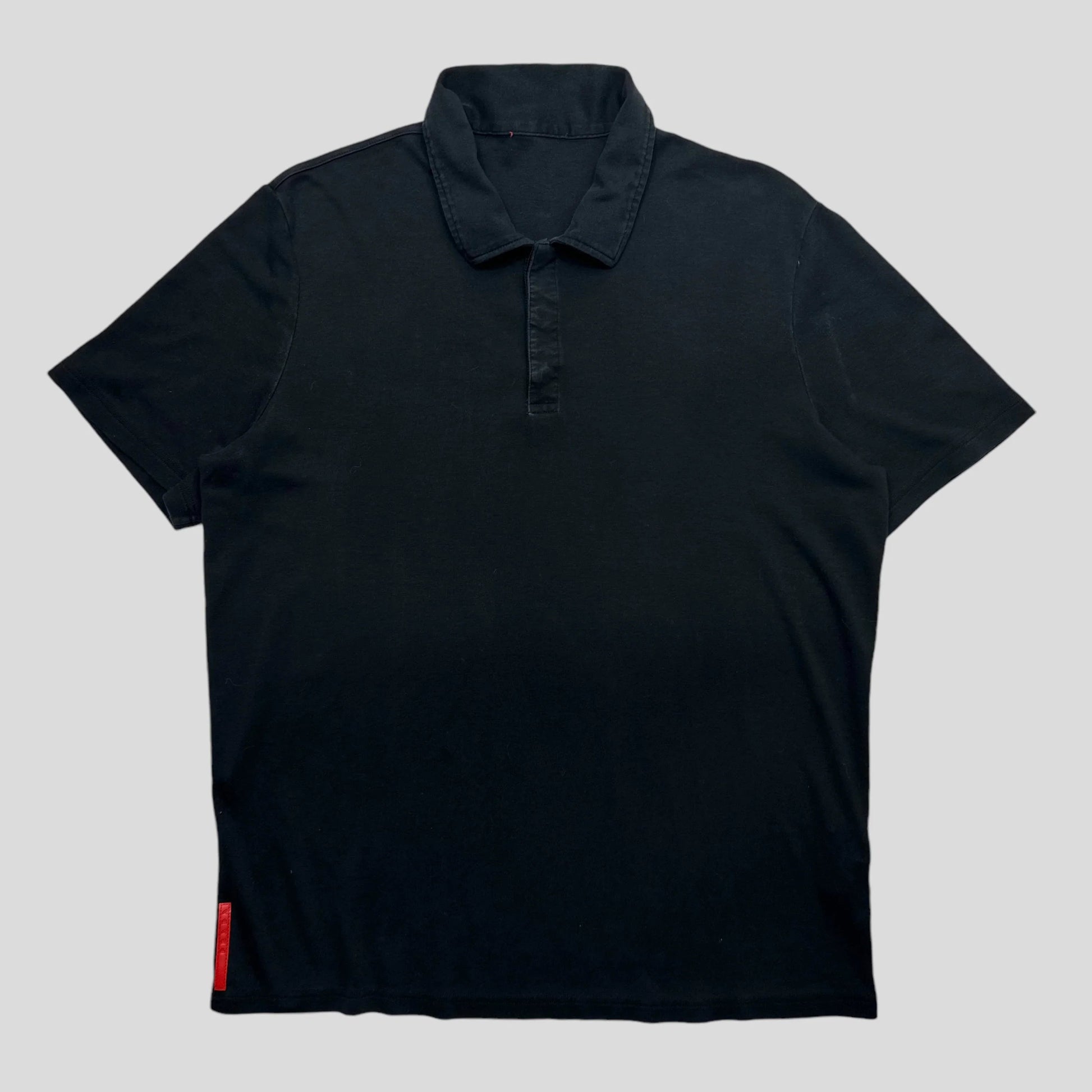 Prada Handbag Sport Collared Cotton Shirt - L Nylon
