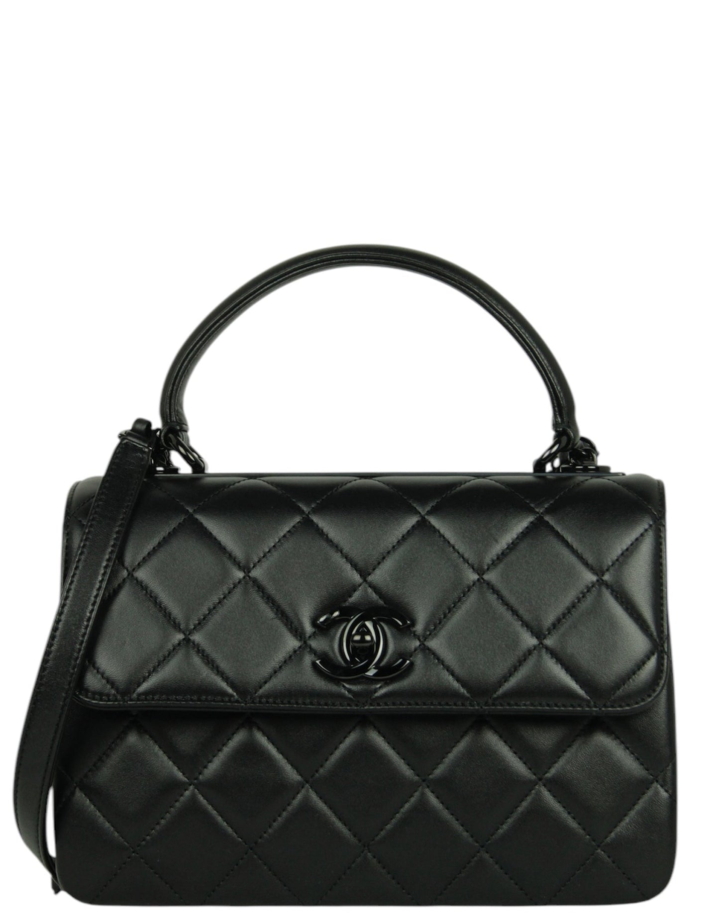 Chanel '24 SO Black Small Trendy CC Dual Handle Flap Bag