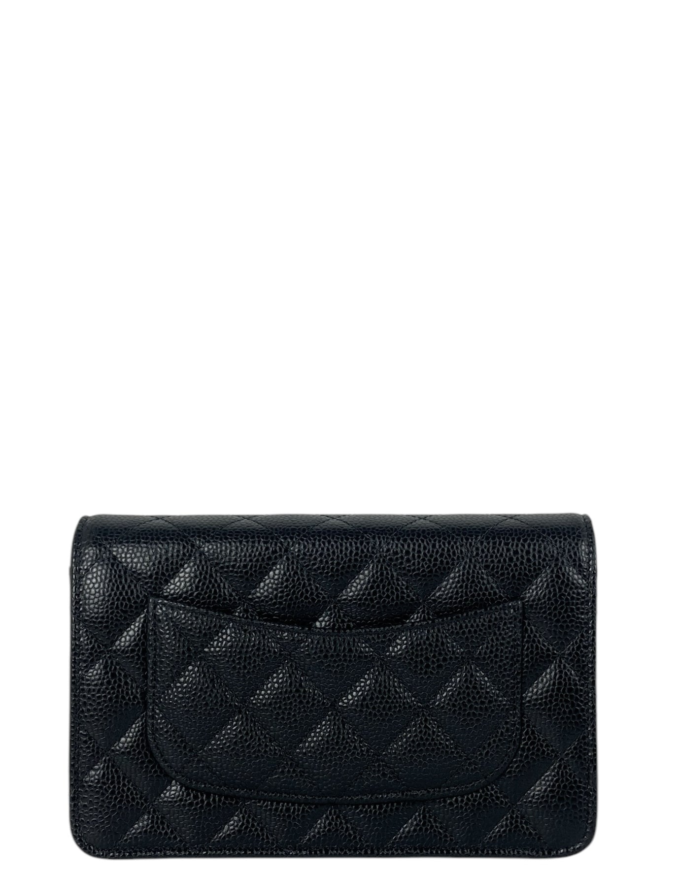 Chanel Black Caviar Leather Twistlock WOC Bag