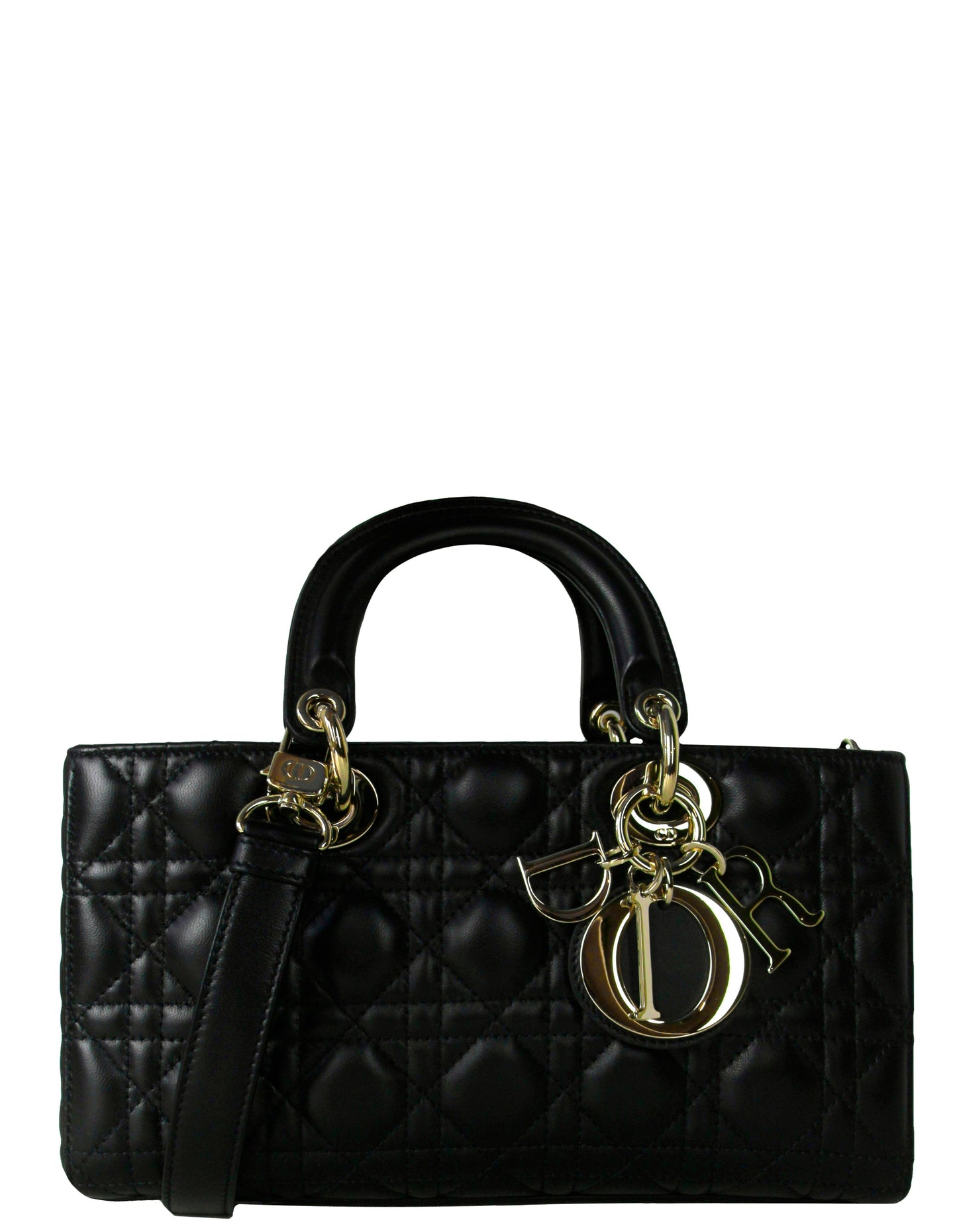 Dior Handbag Christian Cannage Lady D-Joy Bag Leather Lambskin Quilted Shoulder Bag