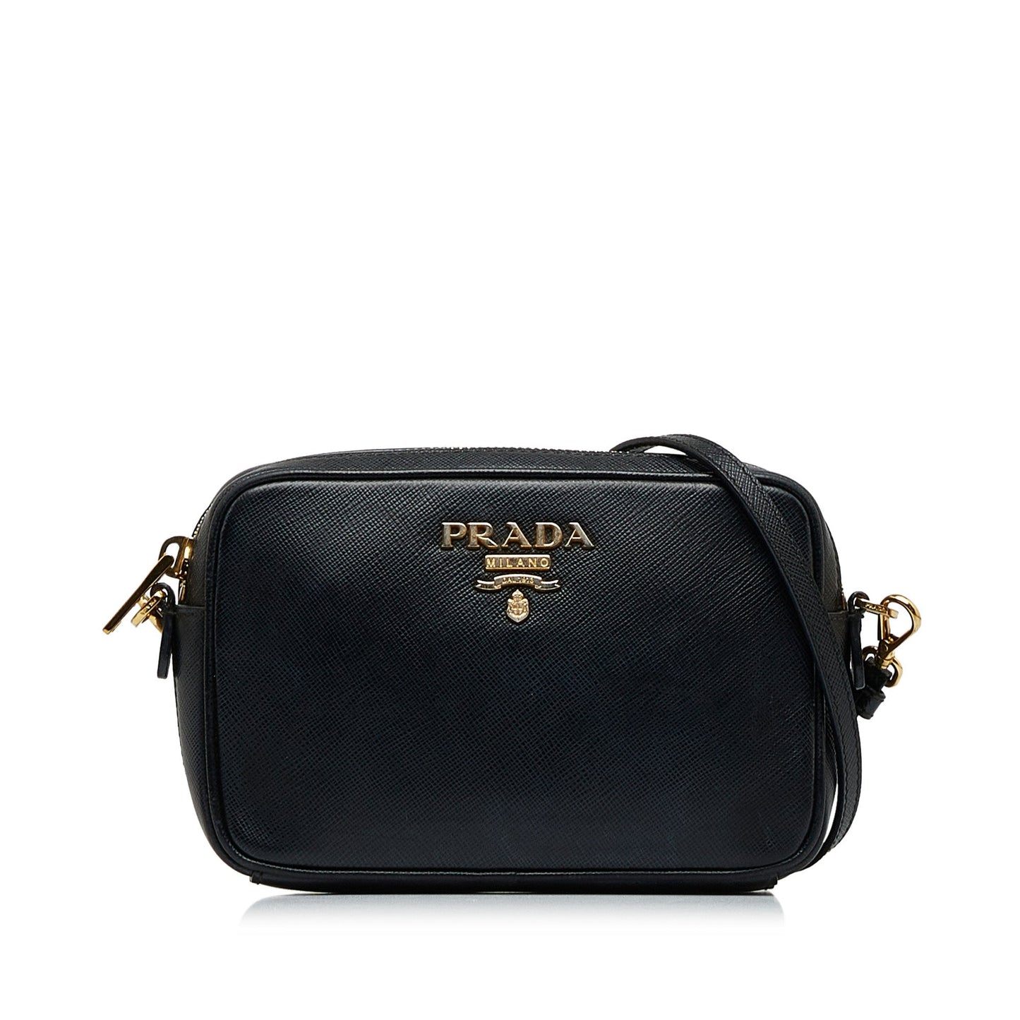Prada Prada Camera Bag Black Saffiano Lux Crossbody Bag
