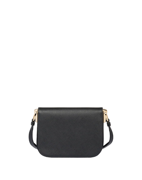 Prada Emblème Bag Leather Saffiano Black Travel Bag