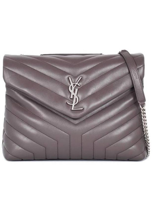 YSL Saint Laurent Saint Laurent Trending Hardware Loulou Shoulder Bag Monogram Silver