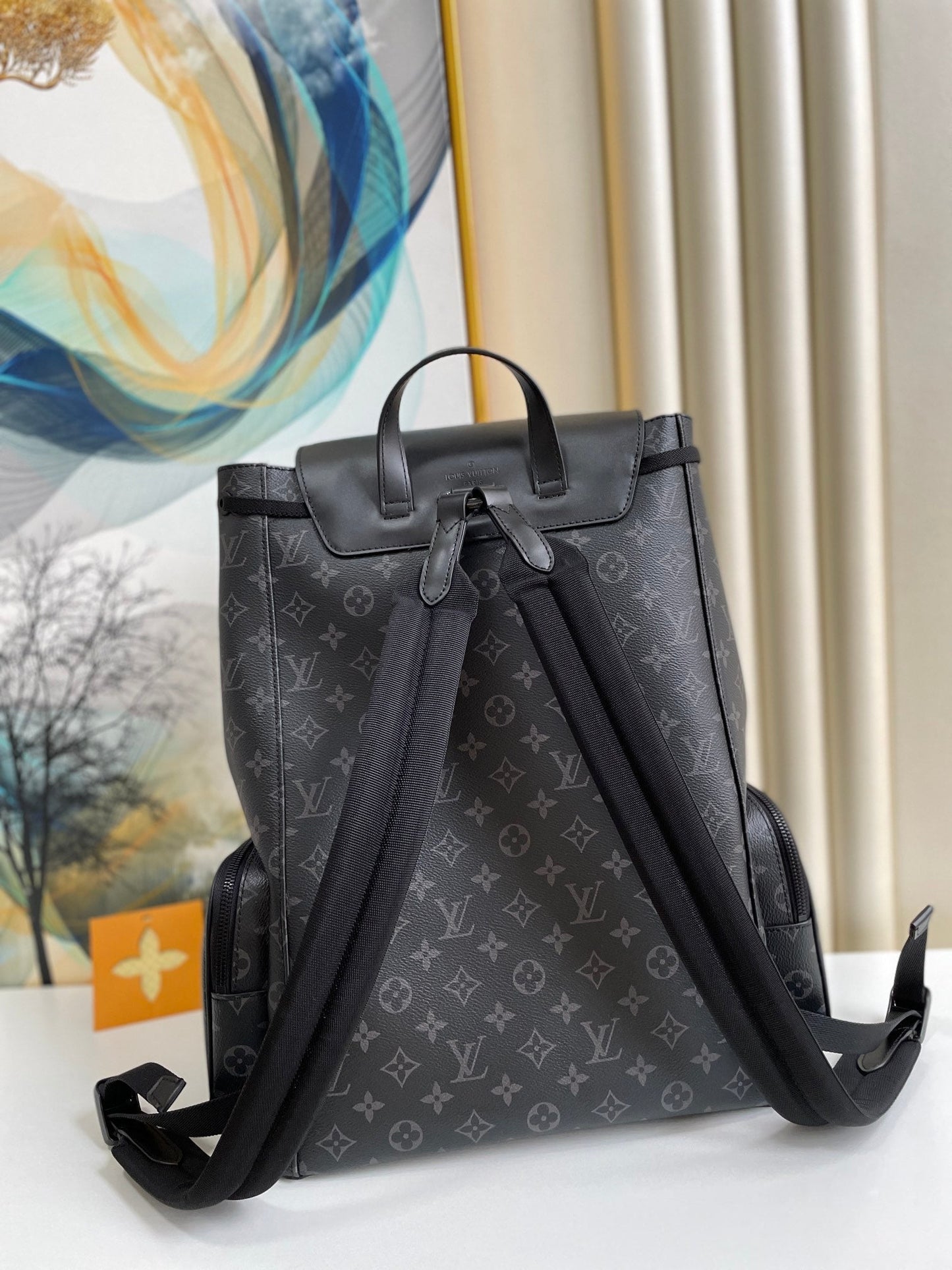 Top Quality Trio Backpack Eclipse By Virgil Canvas Monogram