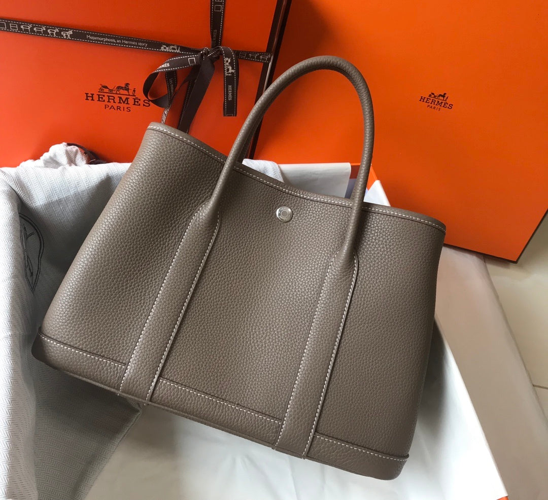 Top Quality Garden Party Tote Bag Etoupe Shoulder Bag