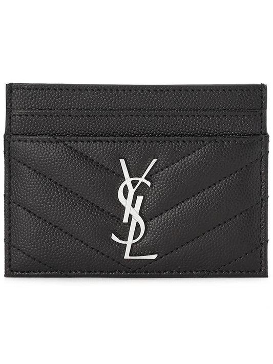 YSL Saint Laurent Saint Laurent Trending Cassandre Card Case In Leather Matelasse Travel Bag