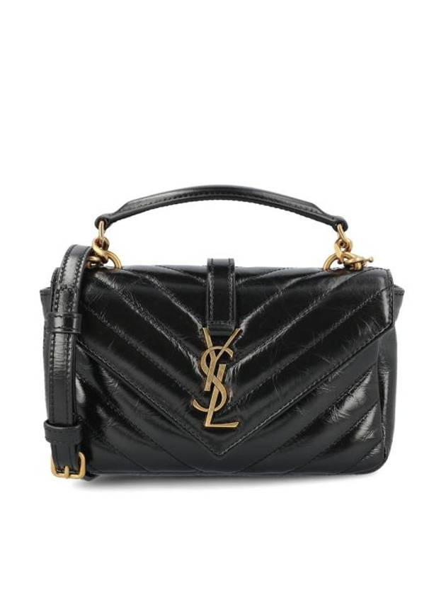 YSL Saint Laurent Saint Laurent Trending Applique Logo Calf Tote Leather Quilted Tote Bag