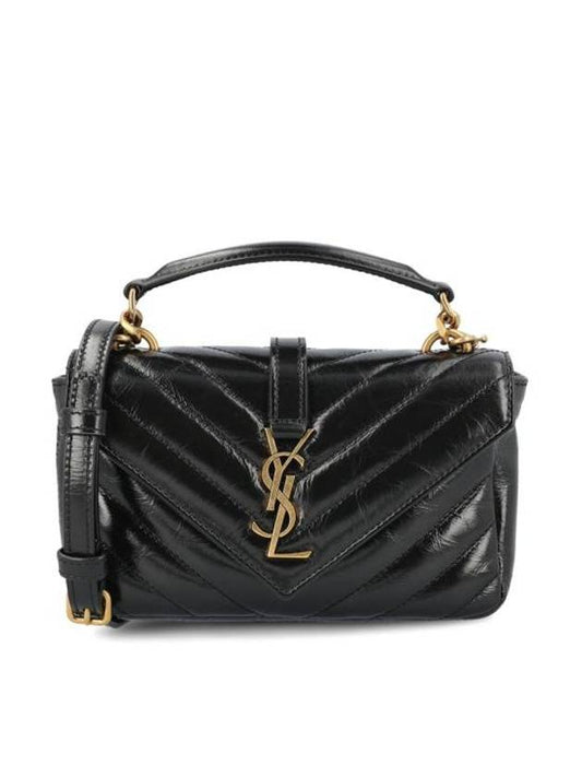 YSL Saint Laurent Saint Laurent Trending Applique Logo Calf Tote Leather Quilted Tote Bag