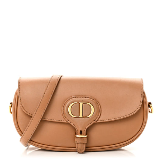 Dior Handbag Christian Box Calfskin East West Bobby Bag Leather