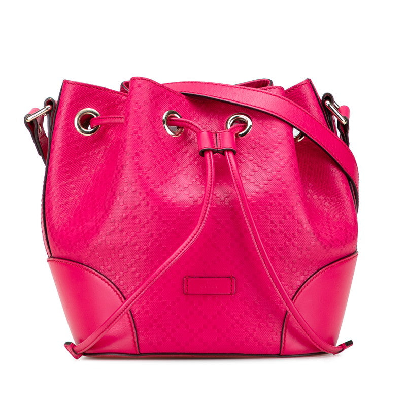 Gucci Diamante Shoulder Bag Leather Bag 3