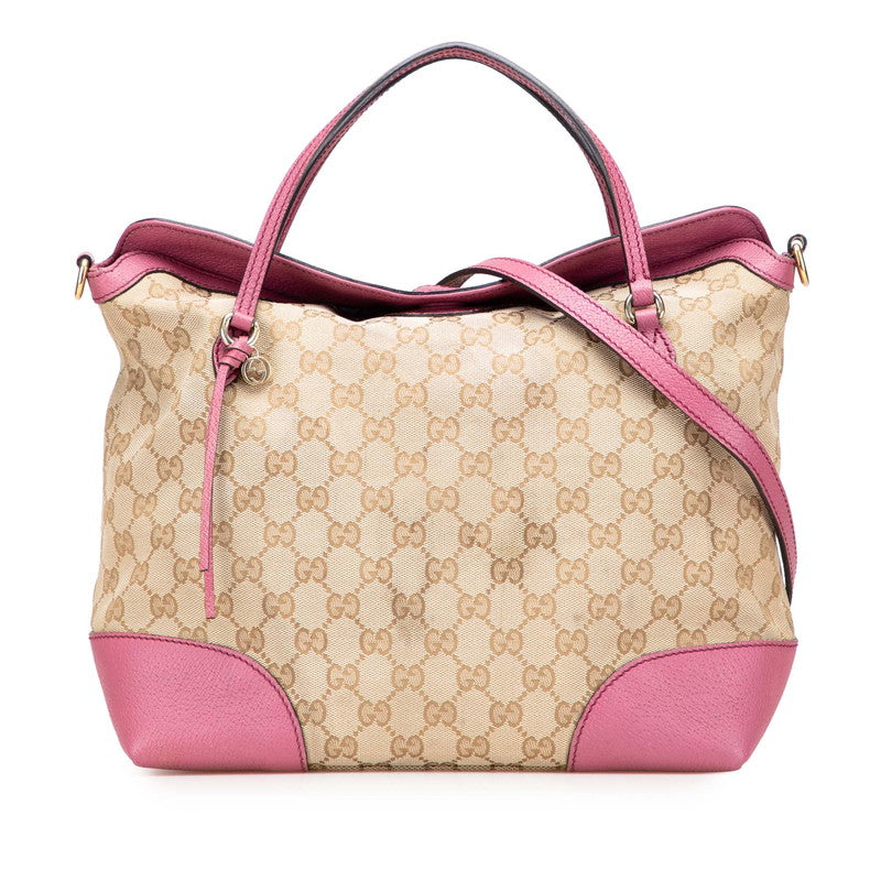 Gucci Bree 2Way Bag Canvas Travel Bag Bag 1