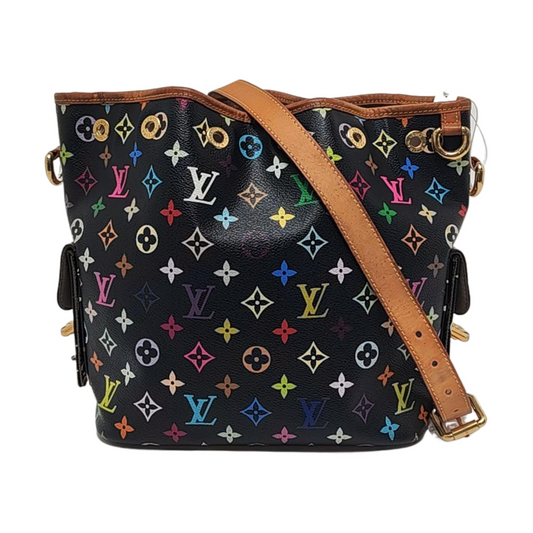 Louis Vuitton x Takashi Murakami Néonoé Multicolor Black Handbag