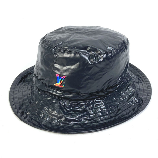 Louis Vuitton virgil abloh series Bone TU Nylon Black Hat