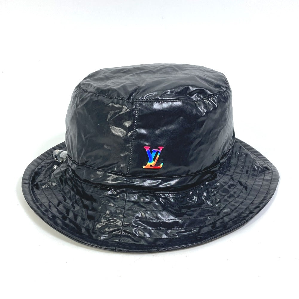 Louis Vuitton virgil abloh series Bone TU Nylon Black Hat