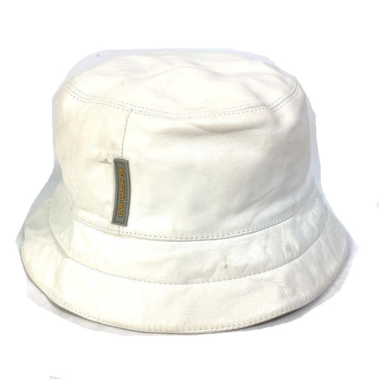 Louis Vuitton cup LVCUP Leather White Hat