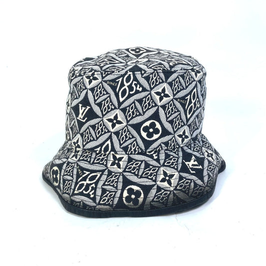 Louis Vuitton Since1854 bob S Cotton Black Bucket Hat