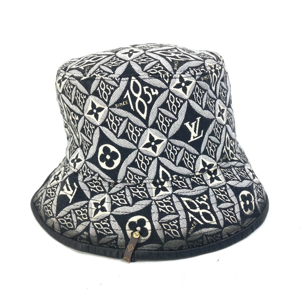 Louis Vuitton Since1854 bob S Cotton Black Bucket Hat