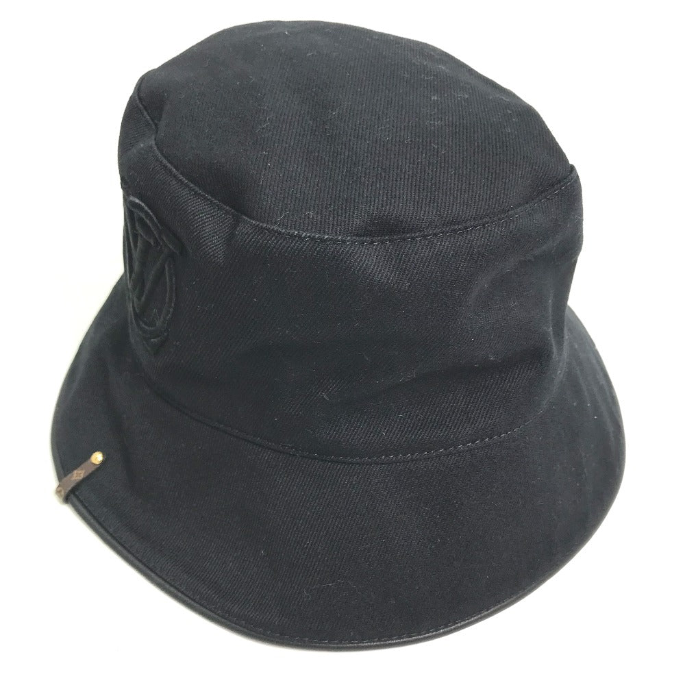 Louis Vuitton M7054M City Cotton Black Bucket Hat