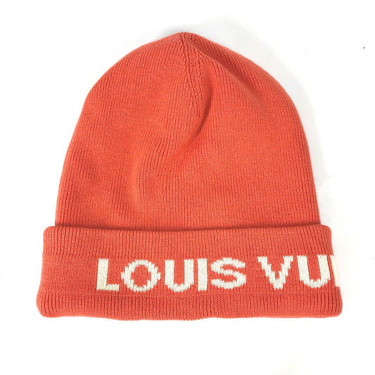 Louis Vuitton Knit Cashmere LVCUP Cup Cotton Red Hat