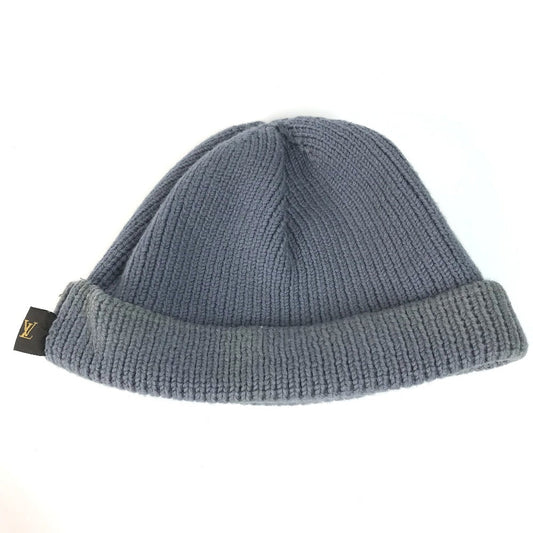 Louis Vuitton Knit Wool Gray Logo Apparel