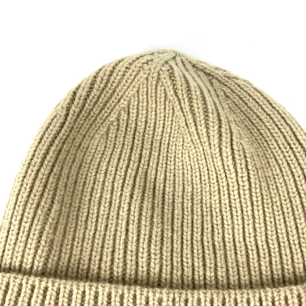 Louis Vuitton Knit M77971 cashmere beanie knit Beige Hat