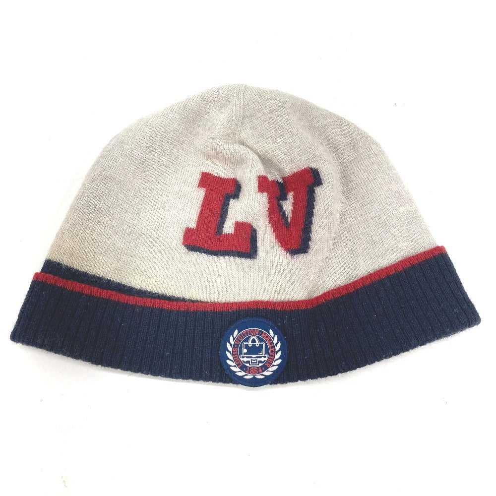 Louis Vuitton Knit M70531 Wool Navy Logo Apparel