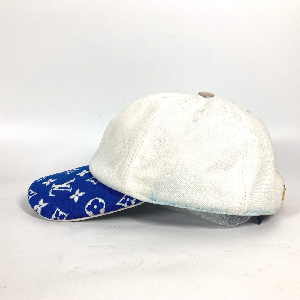 Louis Vuitton M77741 Match Monogram Cotton Blue Hat